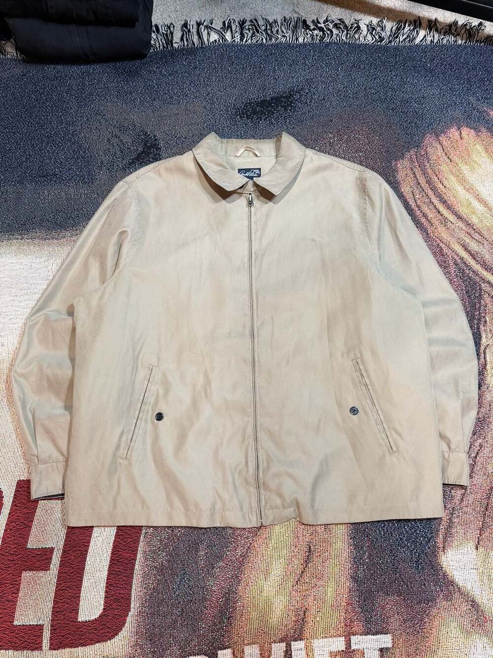 Arnold Palmer Classic Zip-Up Harrington Golf Jacket